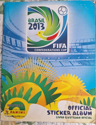 Álbum De Figurinhas Copa Das Confederações 2013 Completo. 