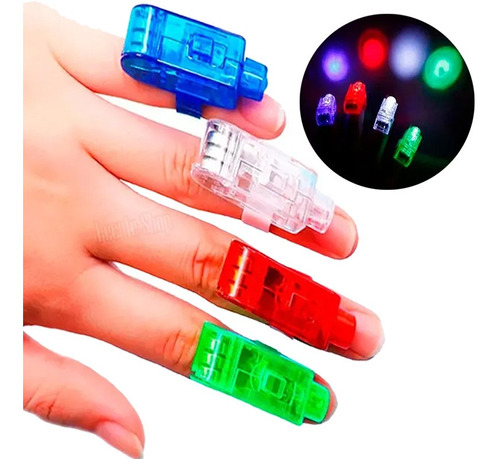 100 Anillos Luminosos Luz Led Varios Colores Neon Fiesta