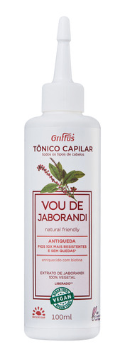 Griffus Vou De Jaborandi - Tônico Capilar 100ml