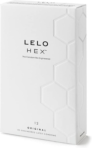 Condones Lelo Hex Original 12 Pz Lujosos Estructura Hexagona
