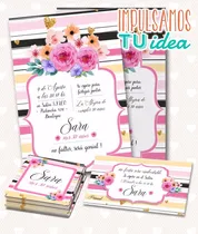 Comprar Cumple 50, Invitación 50 Con Personal Y Souvenir Imprimible