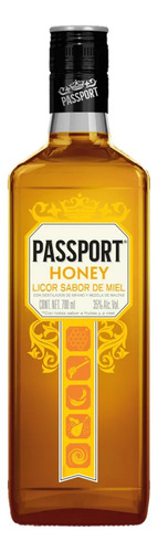 Pack De 2 Licor Passport Honey Sabor Miel 700 Ml