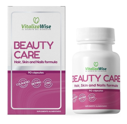 Beauty Care - Colágeno+biotina+zinc 90caps Envio Gratis Stgo