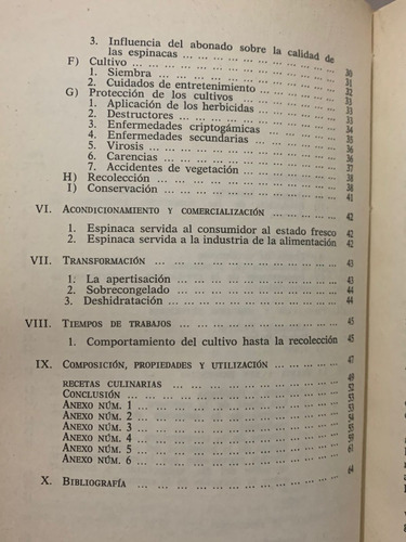 La Espinaca - Editorial Acribia (Usado)