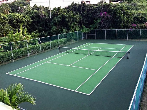 Canchas De Tenis Rápida Tenis Pista De Tenis Construcción