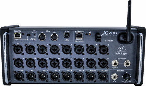 Mesa De Som Digital Xr18 Usb Behringer X Air Xr 18 Wi-fi Nfe