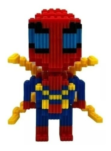 Mini Bloques Spiderman Infinity Figura 3d Armable