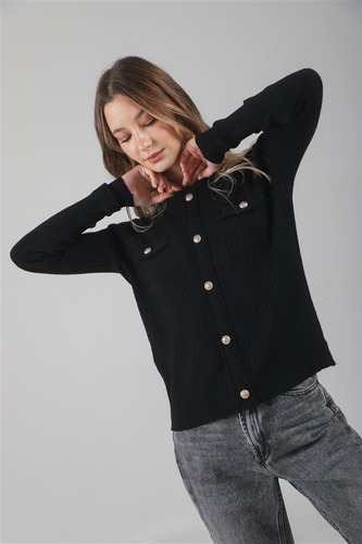 Sweater Saco Montecarlo Bremer Con Botones Gu37123 Arizona