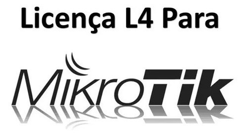 Imagem 1 de 1 de Software Licença Mikrotik L4 Para X86/ Routerboard
