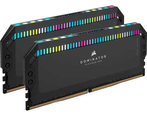 Memória Corsair Dominator Rgb Ddr5 64gb (2x32gb) 6000mhz C40