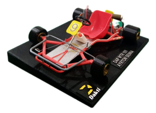 Karting Dap Ayrton Senna Esc 1:8 