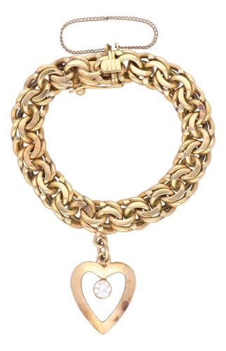 Pulsera De 18k Oro Amarillo, 94.8 Gramos