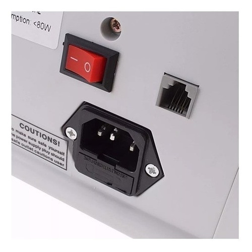 Contadora Billetes Máquina Cuenta Dinero Detector Falsos Uv
