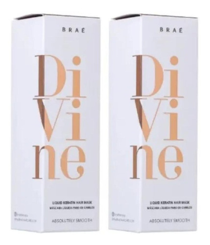 Braé Kit 2 Divine Absolutely Máscara Líquida 60ml 