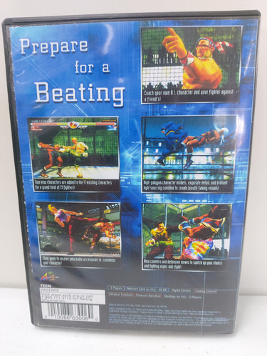 Jogo Ps2 Virtua Fighter 4 Japonês Mídia Física Original (Usado)