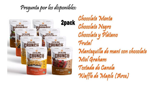 Catalina Crunch, Cereal De Proteína Keto 2pack A Escoger