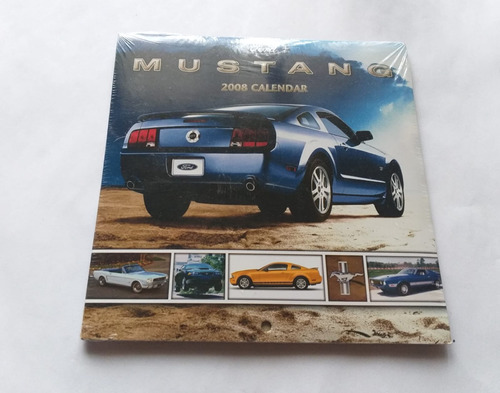 Antiguo Calendario Mustang