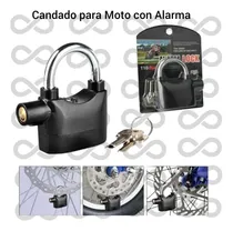 Comprar Candado Para Motos Con Alarma \u002F Disco \u002F Seguridad Motos