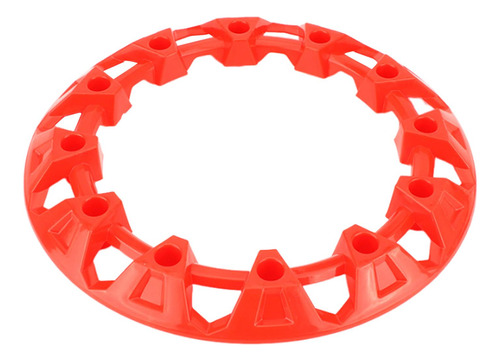 Atv Llanta De Rueda Protector De Cubo Piezas Rojo 8 Pulgadas