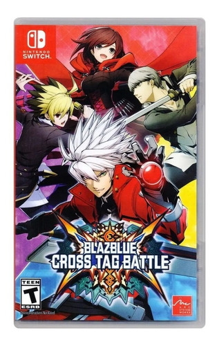 Blazblue Cross Tag Battle Entrega Inmedita Nintendo Switch