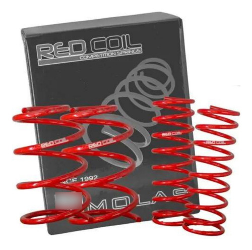 Kit Molas Esportivas Audi/ Vw Golf 1.6 / 1.8 Red Coil