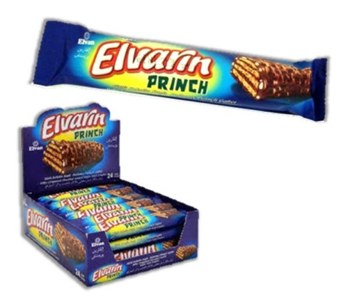 Chocolatina Elvarin Snack Waffer Caja X24 Uds