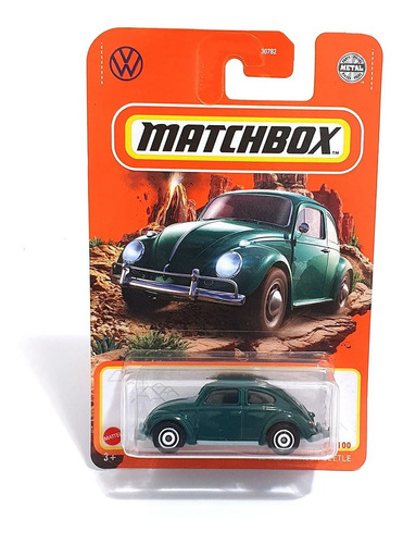 Matchbox # 93/100 - 1962 Volkswagen Beetle - 1/64 - Hfp78