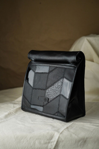 Imagen 2 de 4 de Lunch Bag Unwaste- Bolsa De Piel Tipo Lunch Bag
