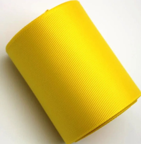 Liston Popotillo 3.8 Cm X 45 M Negro Amarillo
