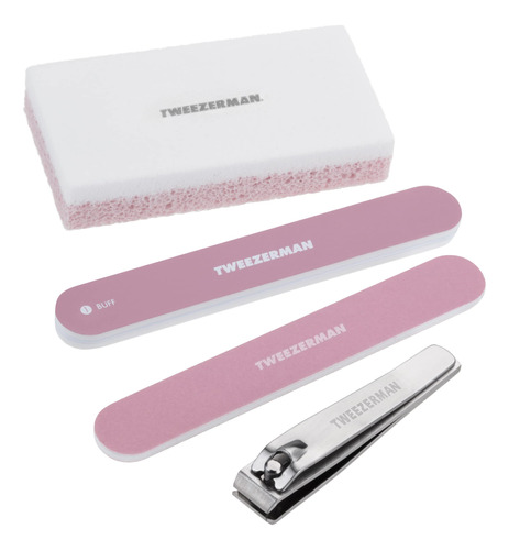 Tweezerman Exclusivo Kit De Pedicura Esencial De Té Rosa, .