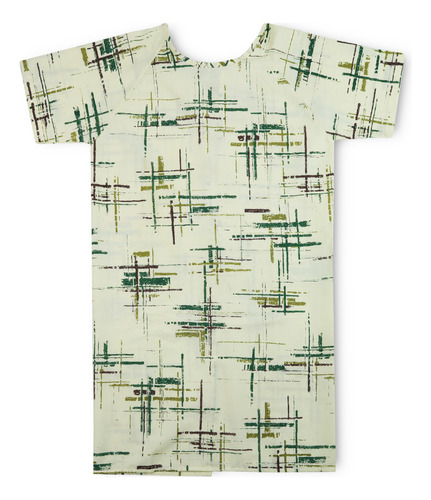 1 Bata Para Paciente Resistente Estampado Camuflaje Colores