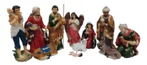 Comprar Nacimientos Navideños Resina Exterior Interior 10 Pz Figuras