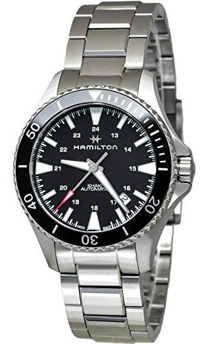 Hamilton H82335131 Silver 40mm Acero Inoxidable Khaki Navy S