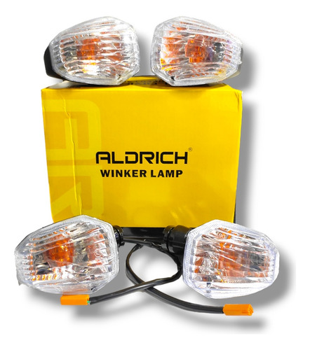 Set Luces De Cruce Aldrich Para Klr 650  