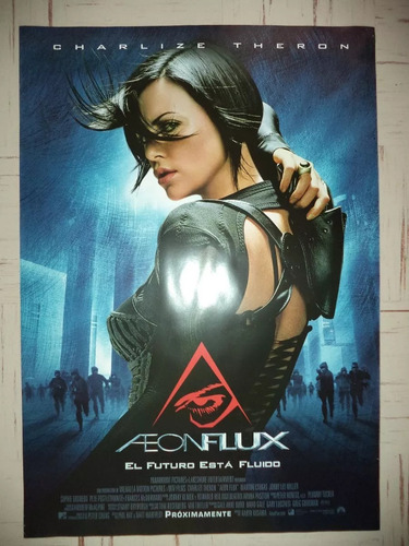Aeon Flux Poster De Cine (Usado)