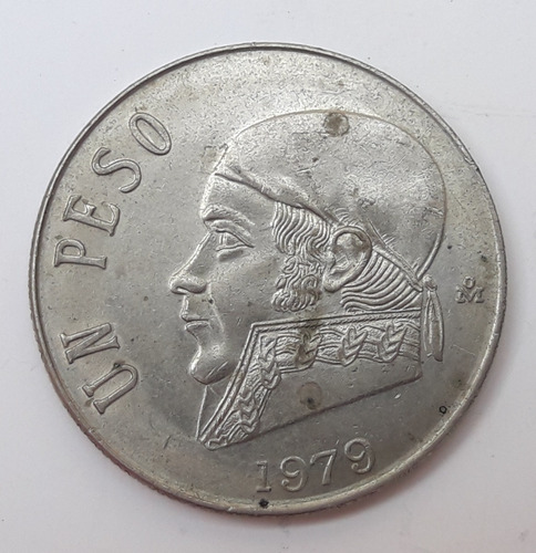 * México. 1 Peso. 1979. Km# 460