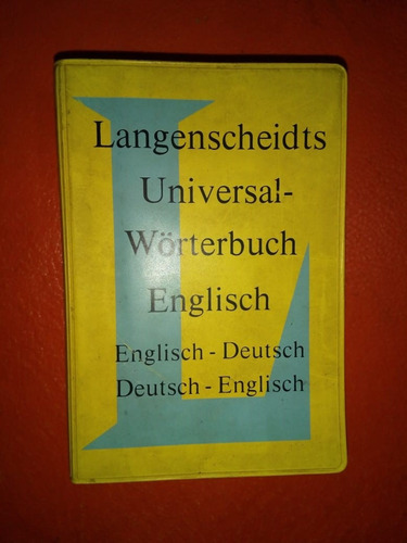 Libro Langenscheidts Universal Worterbuch Englisch