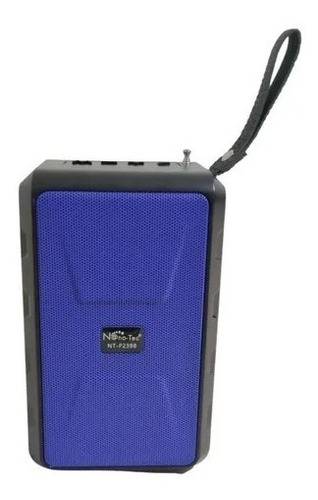 Parlante Altavoz Inalámbrico Radio Tf Bateria Recargable 