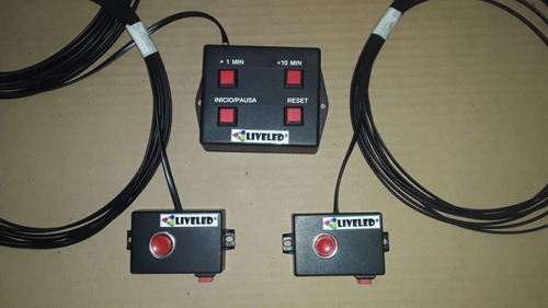Tablero Electronico Led Mod: Le2525 Para Futbol 5 Interior