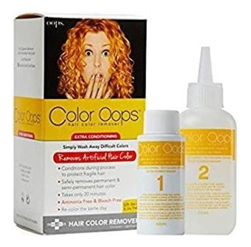 Color Oops Decolorante De Cabello Extra Acondicionador 1 Cad