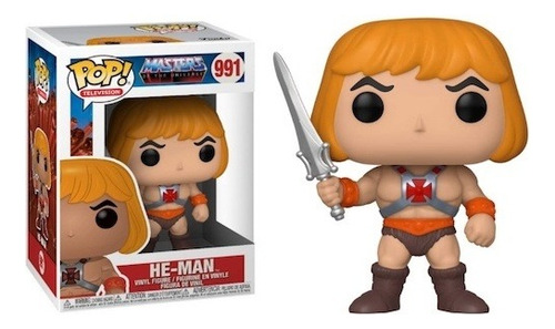 Muñeca Funko Pop He Man 991 - Maestros Del Universo Original (Usado)