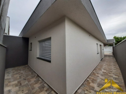 Casa Nova Com Excelente Acabamento Na Nova Itanhaém - Ca00286 - 69201324