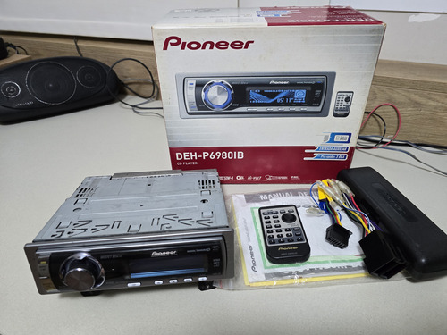 Pioneer Deh P6980ib Bluetooth Com Caixa E Todos Os (Usado)