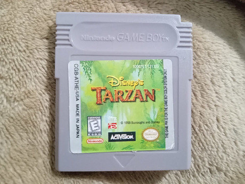 Tarzan Generico Para Nintendo Game Boy.