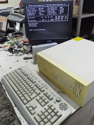 Computadora 4 Ranura Isa 5x86 133 Mhz Video Pci Serial Msdo (Usado)