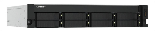 Servidor Nas 8 Bahias Sata Hdd 3,5 Qnap Ts-832pxu-rp-4g- /v Color Multicolor
