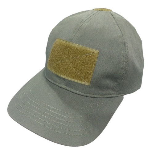 Gorra Operador Táctica Con Velcro Porta Parches E Insignias