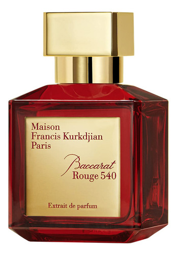 Perfume Maison Francis Kurkdjian Baccarat Rouge 540 70 Ml