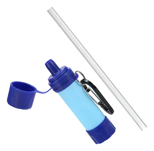 Filtro De Água Portátil Purificador Sobrevivência Camping