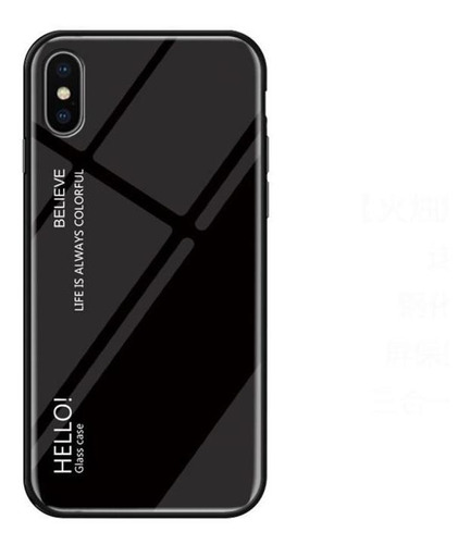 Carcasa Para iPhone X / Xs Negro